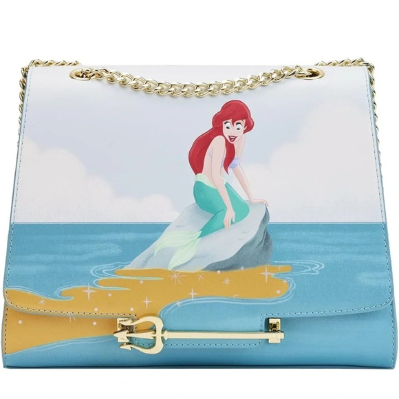 Loungefly Disney Little Mermaid Triton's Gift Crossbody Bag